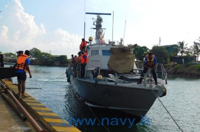 Navy apprehends a trawler with Kerala cannabis in the seas off Galle