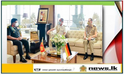 German Embassy’s Military Adviser Calls on Commander of the Army