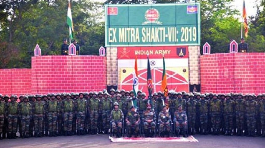 India-Sri Lanka joint military exercise begins