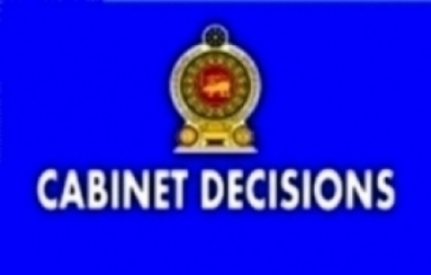 DECISIONS TAKEN BY THE CABINET OF MINISTERS AT ITS MEETING HELD ON 30-08-2016