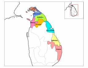 LTTE  nurtures an idea of North-Eastern Provinces of Sri Lanka