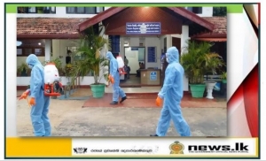 Navy disinfects a number of places in Mundalama