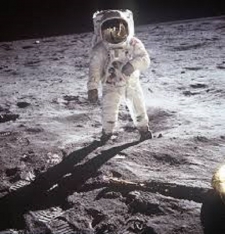 NASA celebrates 45 years since man's first steps on moon