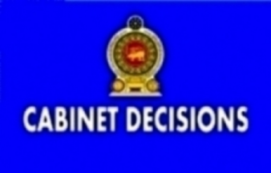 DECISIONS TAKEN BY THE CABINET OF MINISTERS AT ITS MEETING HELD ON 25-10-2016