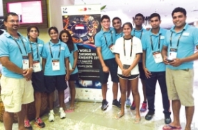 Lankan youth swimmers excel in Singapore