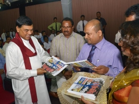 First issue of Sathipola presented to Basil