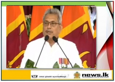 Speech made by His Excellency the President Gotabaya Rajapaksa at the National Ranaviru Day commemorations on May 19th 2020