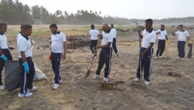 Navy launches another beach clean-up campaign in Southern Naval Command