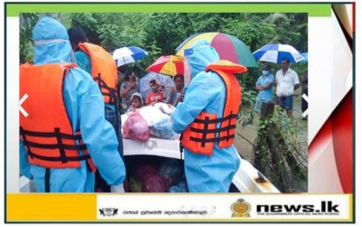 Navy rescues 66 more persons victimized by flood in Gampaha and Kalutara districts