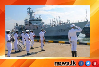 INS Sukanya departs after successful naval exercise