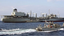 Iran's Naval fleet docks at Colombo Port