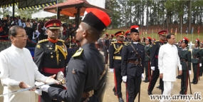 191 Officer Cadets pass out at SLMA Diyatalawa