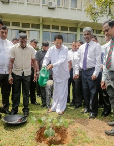 President visits Central Environmental Authority