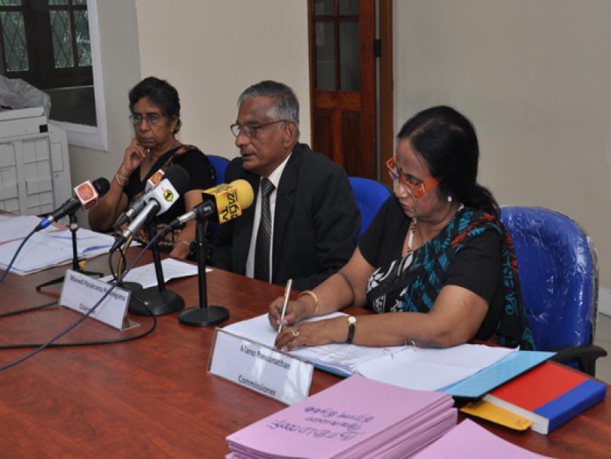 Commission on Missing Persons begins public sittings in Mullaitivu