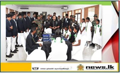 50 Jaffna School Cadets Undergo Leadership Training