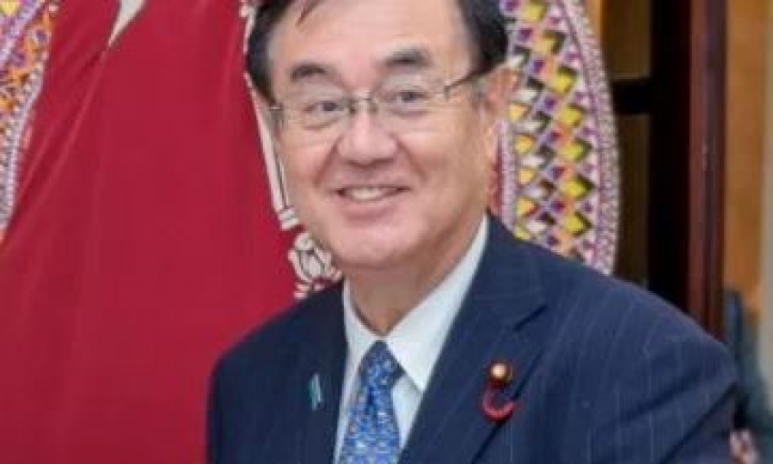 Japanese Minister of Defence visits SLNS ‘Gajabahu’