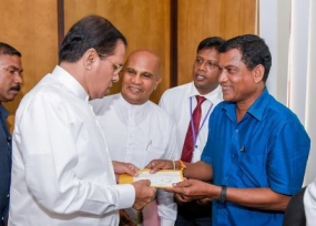 NP Councilor donates Rs. 100, 000 as relief aid