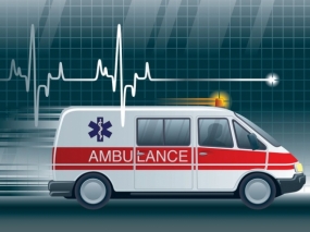 Emergency Pre-Hospital Care Ambulance Service with Indian assistance