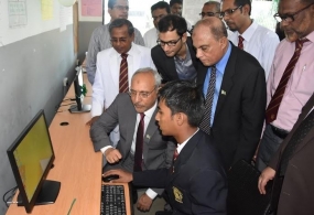 Pakistan Gifts IT Lab to Lankan College