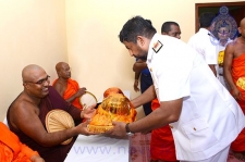 Nagadeepa temple's Katina Pinkama held with Navy Assistance