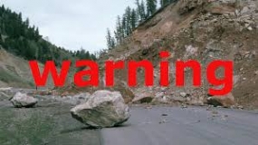 Landslide warning for three districts