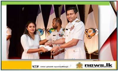 GCE A/L achievers from naval families awarded scholarships