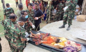 Sri Lankan rescue contingent begins ops from Nepal&#039;s worst affected area