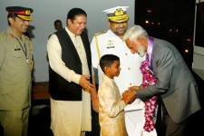 Chief of Naval Staff - Pakistan Navy arrives in Sri Lanka