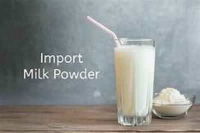 Imported milk powder prices increased