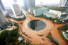 Floods Leave Hundreds of Homes Under Water in Indonesia