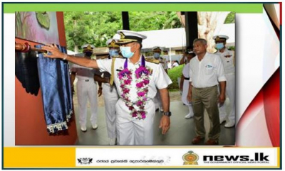 ‘Sath Sith Sath Kam Piyasa’ new ward complex at Karapitiya Hospital declared open by Navy Commander