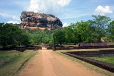 'The Lion Rock' - an ancient palace in Sri Lanka