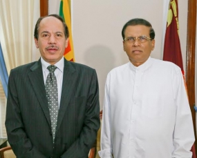 Saudi Arabian Ambassador to Sri Lanka  Calls on the President