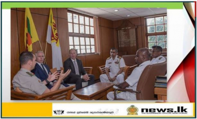 United Kingdom Hydrographic Office delegation calls on Chief Hydrographer of the Navy