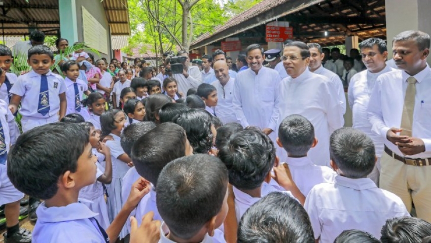 President at several programmes in Polonnaruwa