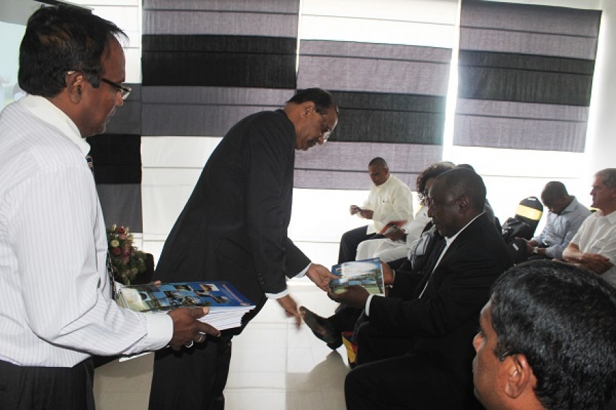 Ramaphosa and his delegation visit Jaffna