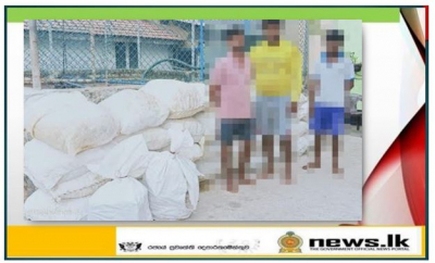 Navy apprehends 05 suspects with smuggled dried turmeric and other contraband