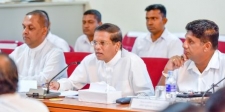 Special progress review meeting in Hambantota