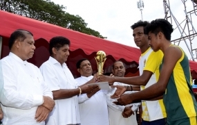 Jaffna bare foot team wins the Enterprise Sri Lanka Reconciliation volleyball tournament