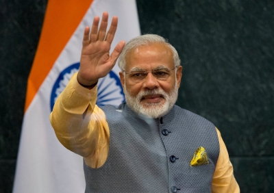 Indian PM Narendra Modi calls the President