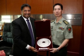 Chinese Defence Attaché meets State Minister