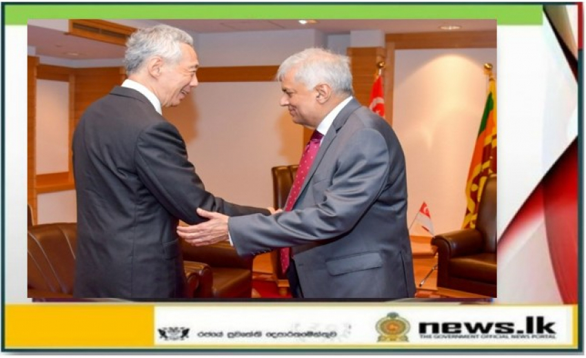 Sri Lanka ready to implement free trade agreement with Singapore – President Wickremesinghe