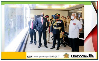HE the President Inaugurates New Digitalized Operation Room at Army Headquarters