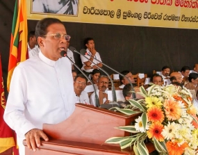Wariyapola Sri Sumangala Thero made Supreme Sacrifice for the Sovereignty - President