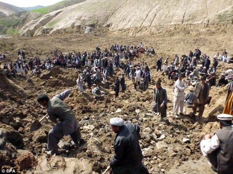 ‘No Hope’ for Those Buried by Mudslide, Afghan Official Says