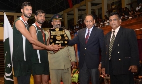 Pakistan Army Volleyball Team Wins Series against Sri Lankan Army Light