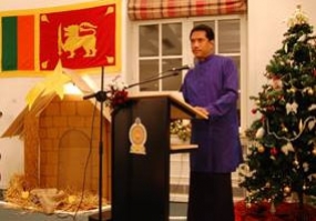 Sri Lanka Embassy in Brussels celebrates Christmas