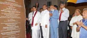 President vests with  people “Sirisara Uyana and Methsara Uyana ” New Housing Scheme