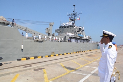 Three Iranian ships arrive at port of Colombo