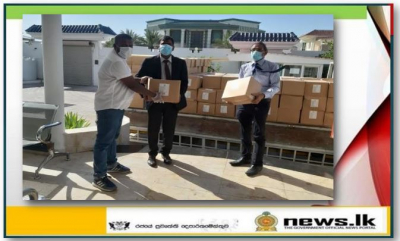 Sri Lanka Embassy distributes support kits to the needy Sri Lankan expatriates in Doha